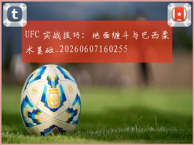 UFC 实战技巧：地面缠斗与巴西柔术基础_20260607160255